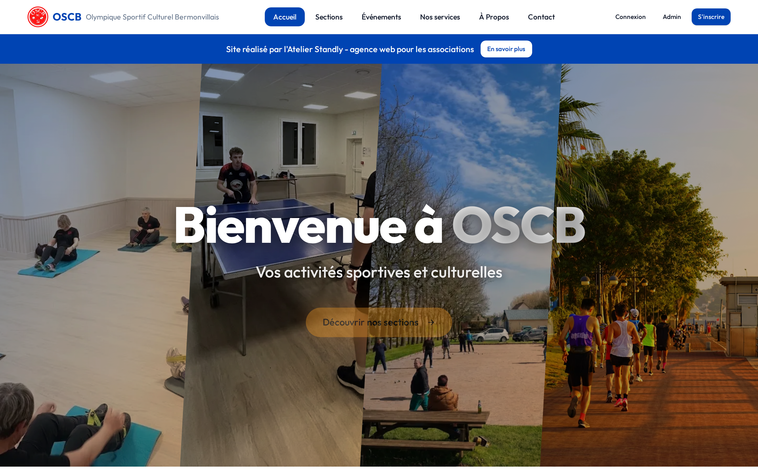Aperçu du site OSCB